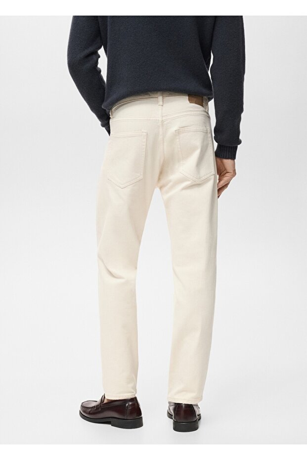 Ben cropped tapered fit jean pantolon - 4