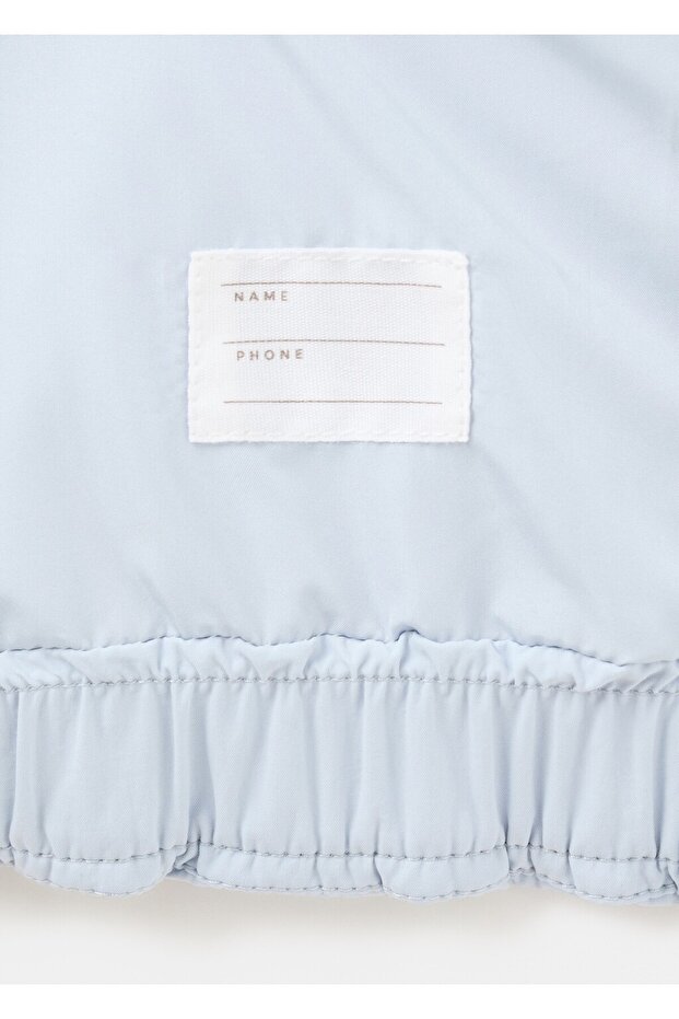 Kapüşonlu kapitone anorak - 5