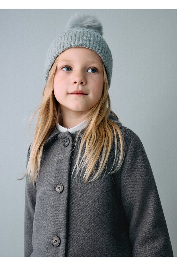 Midi kumaş palto - 6