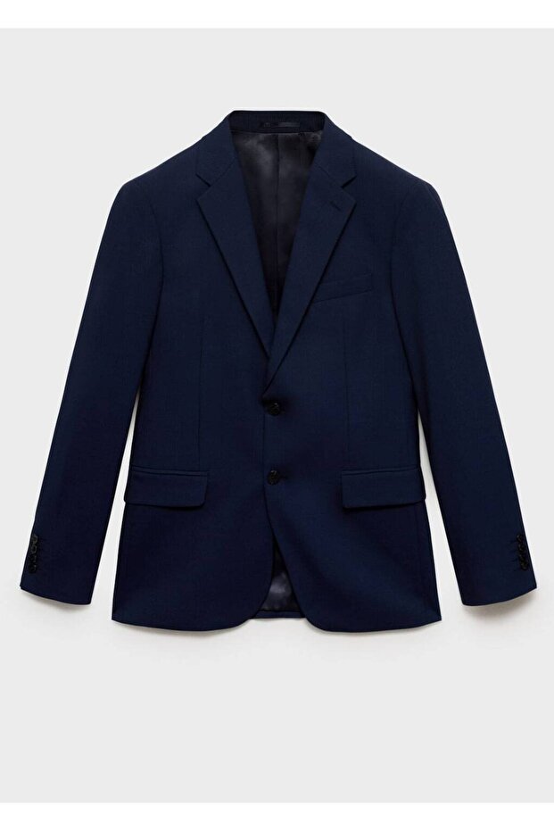 Slim fit Milan kumaş blazer ceket - 3