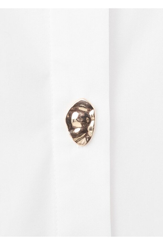 Oversize pamuklu gömlek - 5