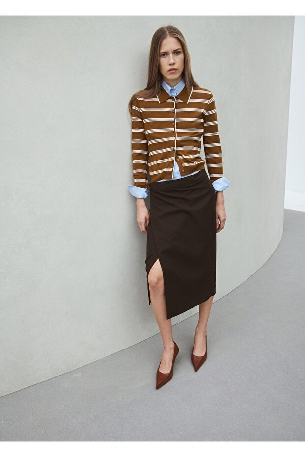 Gömlek yaka hırka - 2