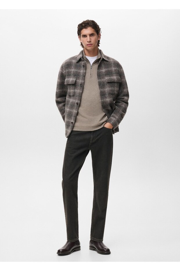 Regular fit fermuarlı sweatshirt - 2