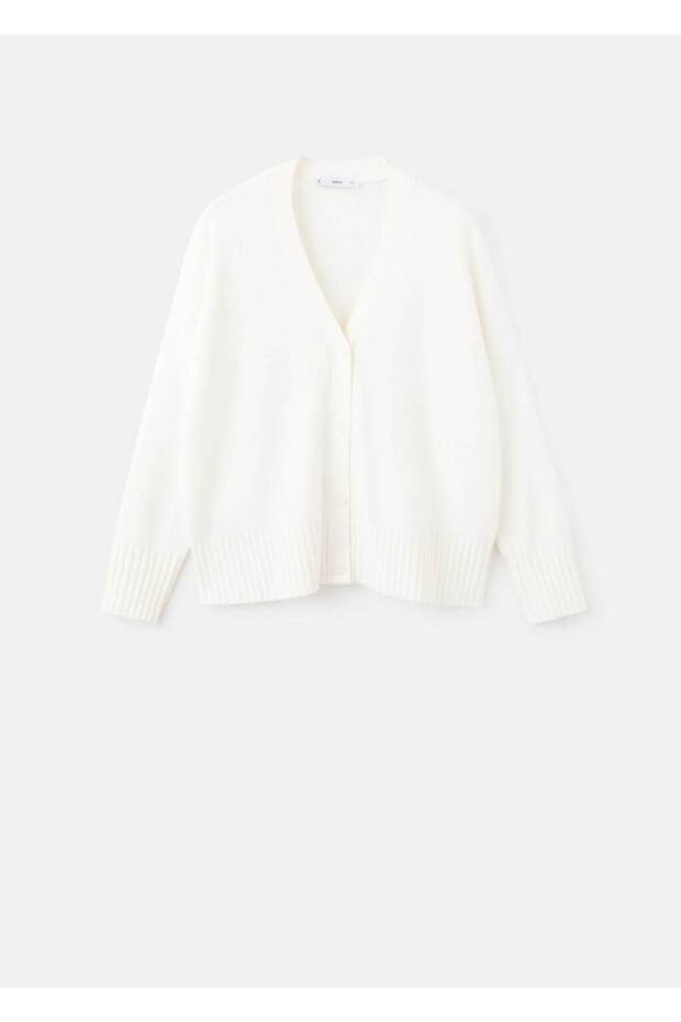 V yaka triko hırka - 3