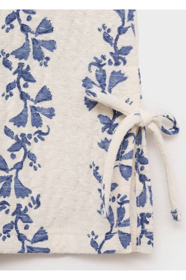 Bluse mit Schleifenmuster - 5