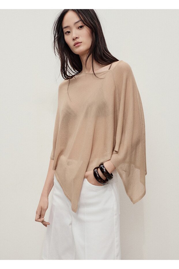 Yüksek Belli Bermuda Denim Şort - 1