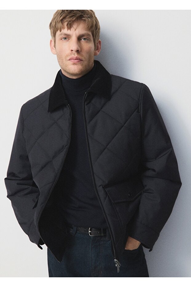 Su itici kapitone ceket - 7