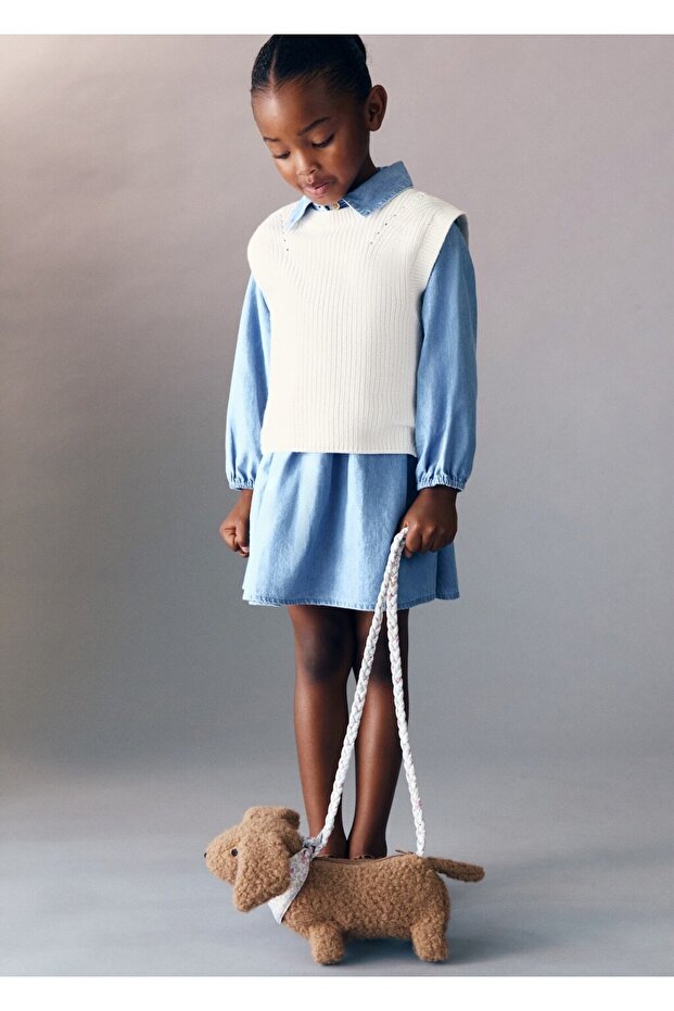 Pamuklu triko yelek - 2