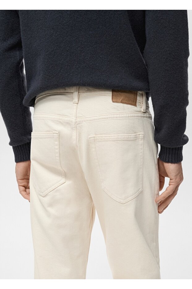Ben cropped tapered fit jean pantolon - 8