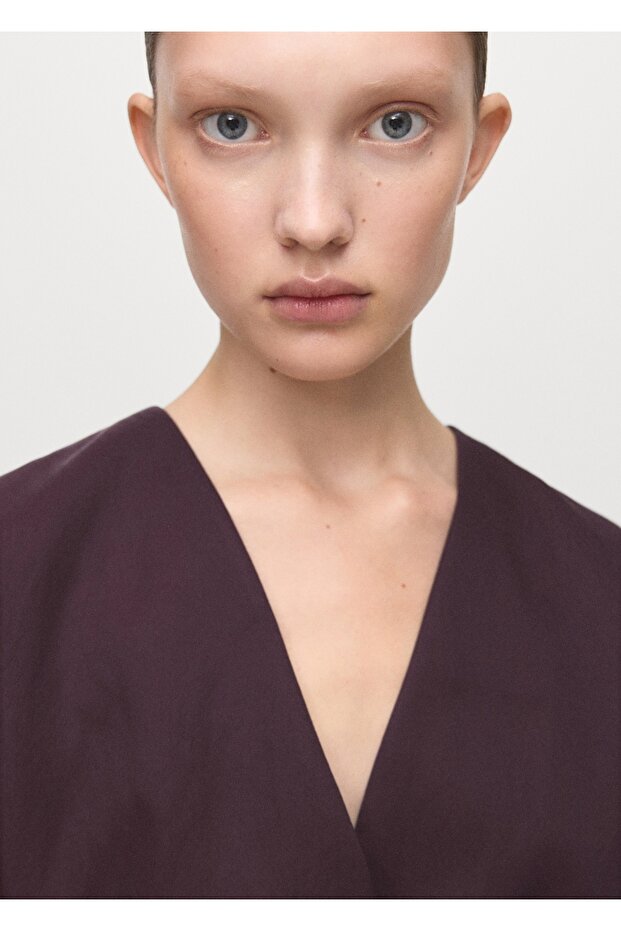 Bağ detaylı yelek - 6