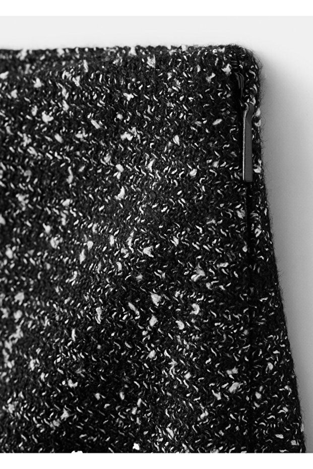 Kırçıllı triko etek - 8