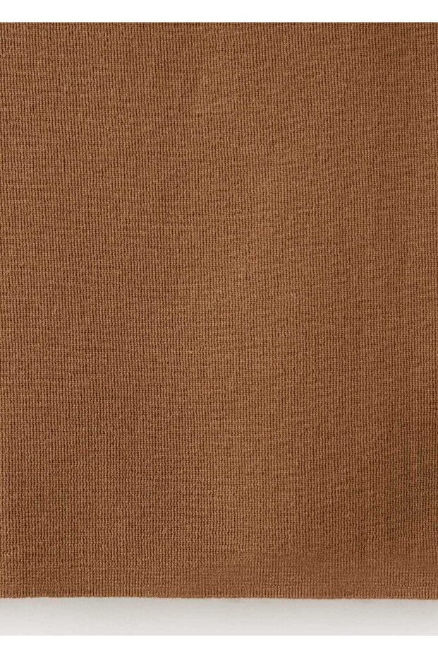 Yün karışımlı triko bluz - 5