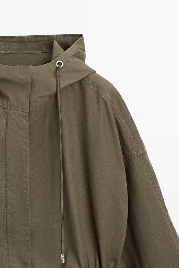 Uzun pamuklu parka - 6