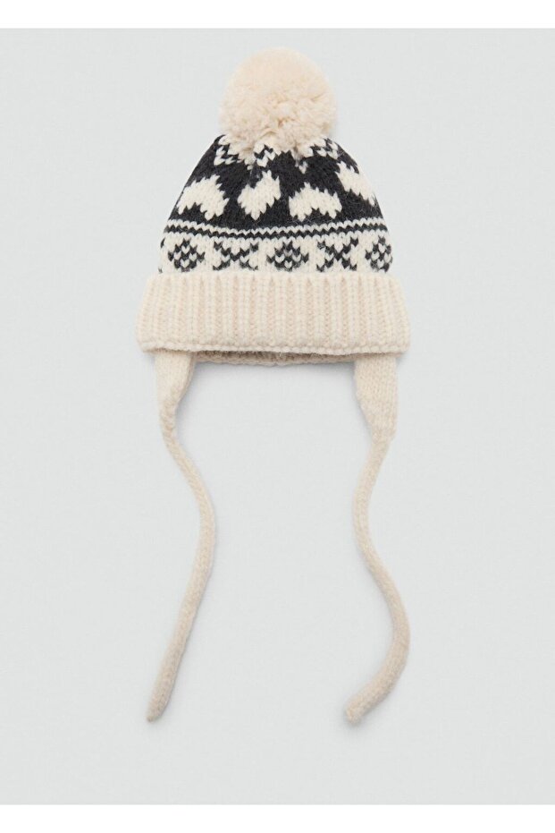 Ponponlu triko şapka - 2