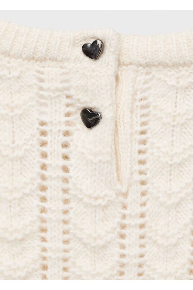 Volanlı triko kazak - 4