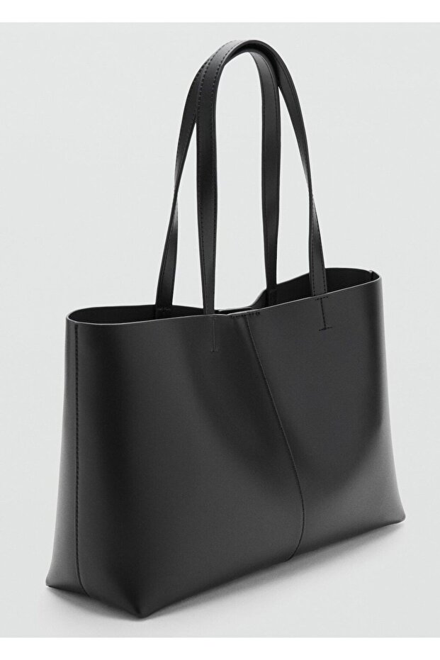 Çift saplı shopper çanta - 1