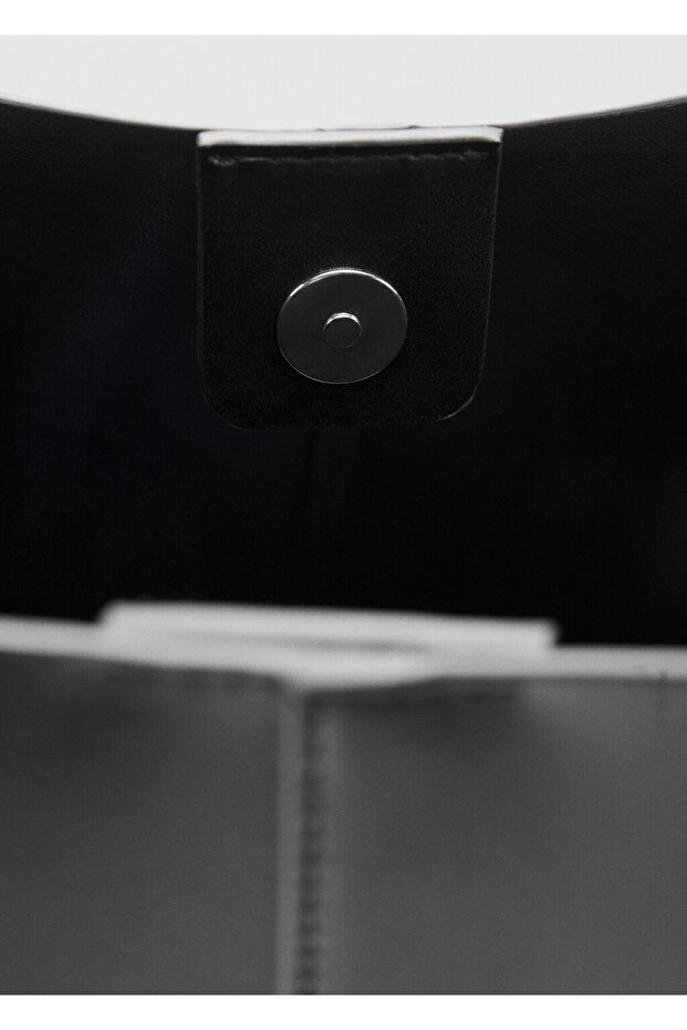 Çift saplı shopper çanta - 5