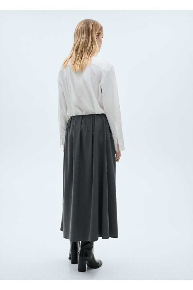 Evaze pileli etek - 4