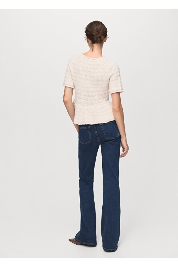 Volanlı dokulu kazak - 4