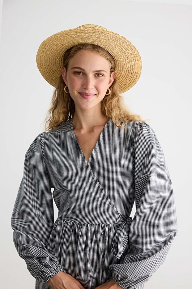 SİYAH PÖTİKARE ELBİSE - 5