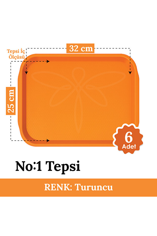 No1 Fast Food Tray - Service Tray - Presentation Tray 27*36