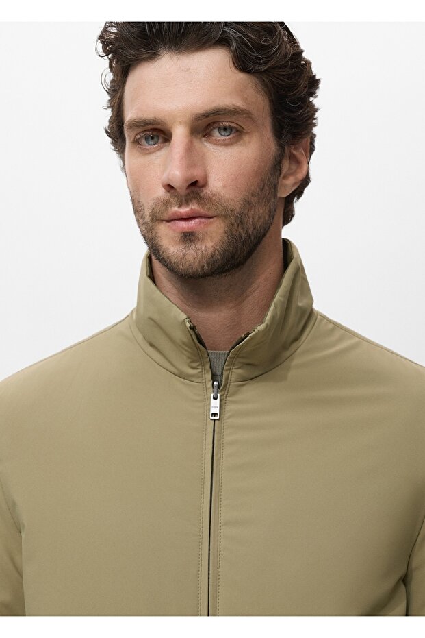 Çift taraflı su itici kapitone ceket - 6