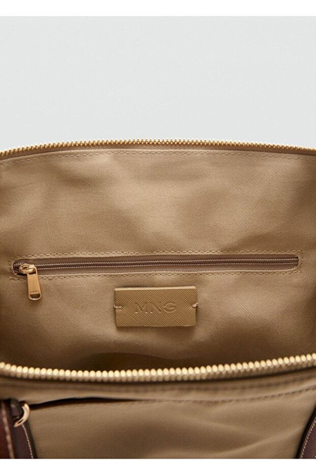 Çift saplı shopper çanta - 4