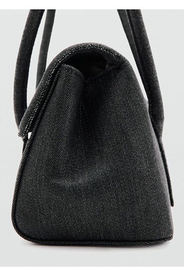 Denim omuz çantası - 4