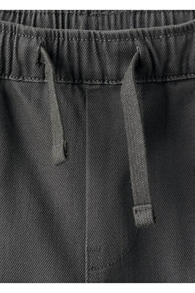 Pamuklu kargo pantolon - 5