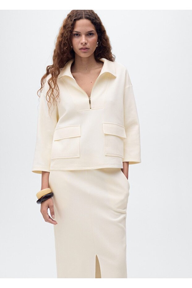 Truvakar Sleeve Pocket Jacket