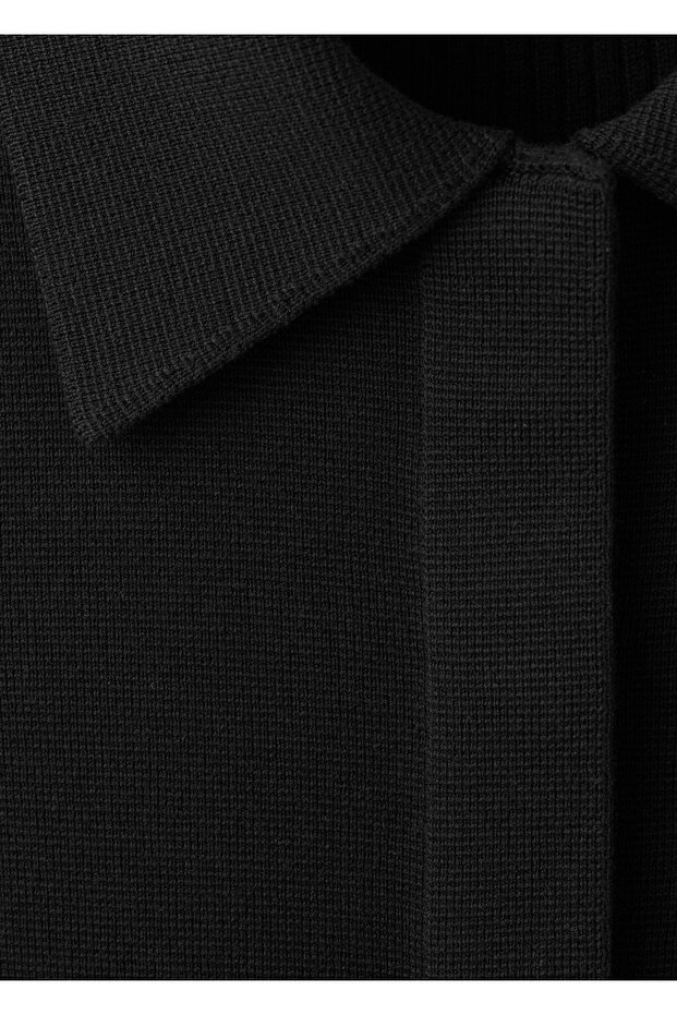 Cepli triko hırka - 7