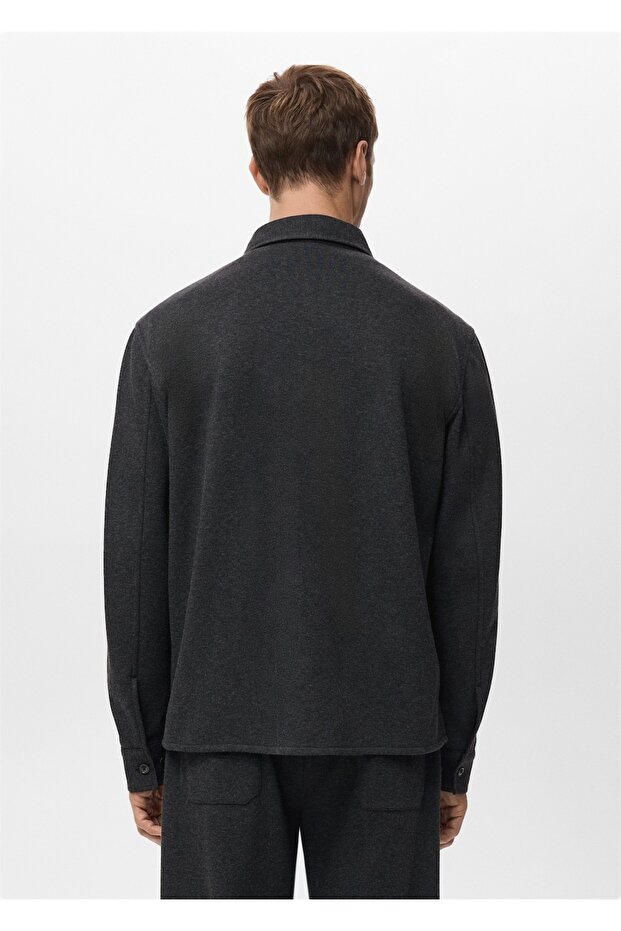 Cepli flanel gömlek ceket - 4