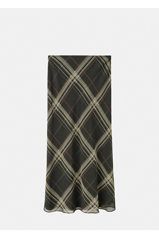 Kareli uzun etek - 3