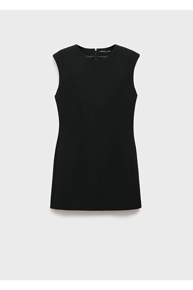 Cepli kısa elbise - 3