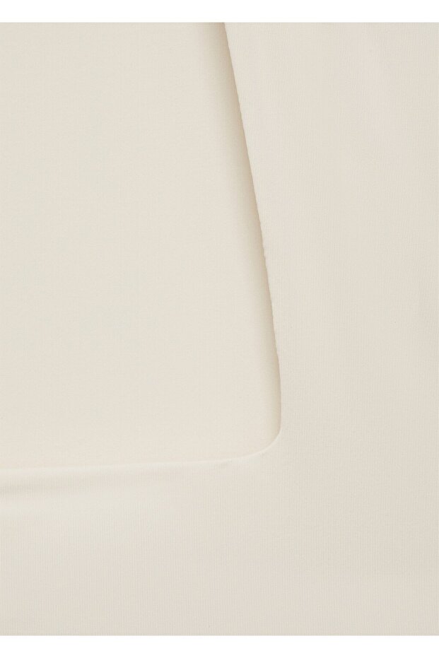 Geniş askılı dar kesim bluz - 7