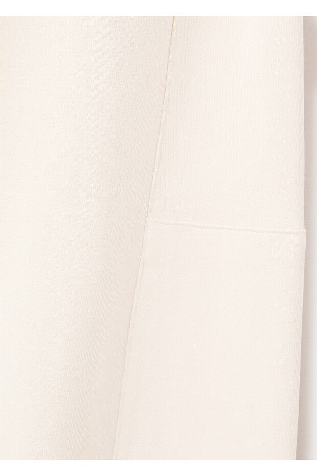 Beli elastik pamuklu pantolon - 5