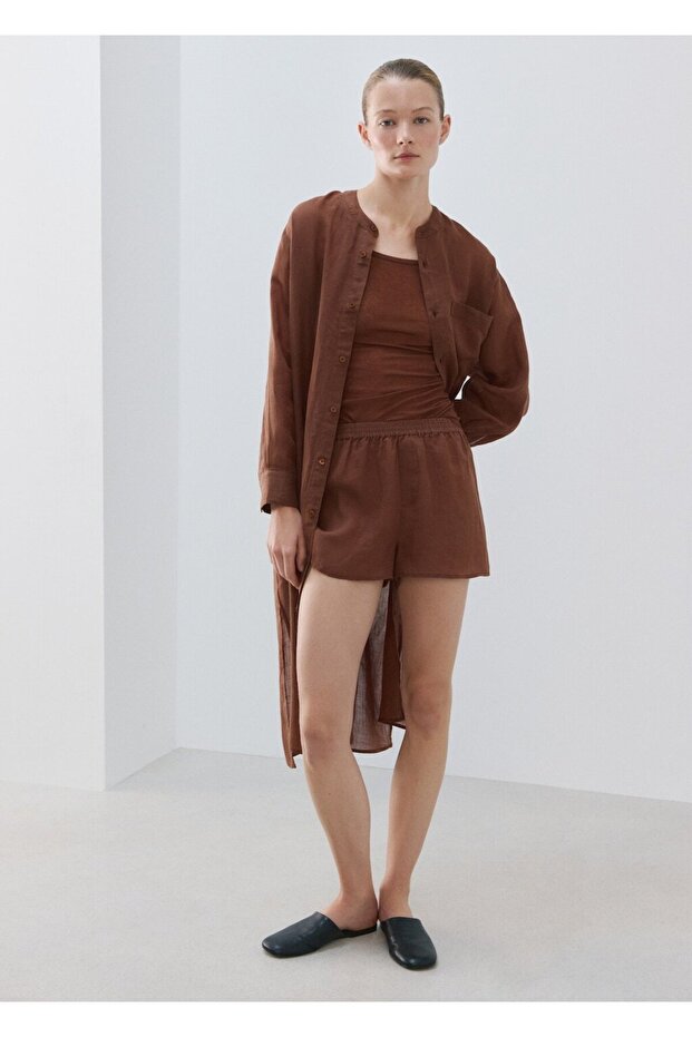 Ramie şortlar - 2