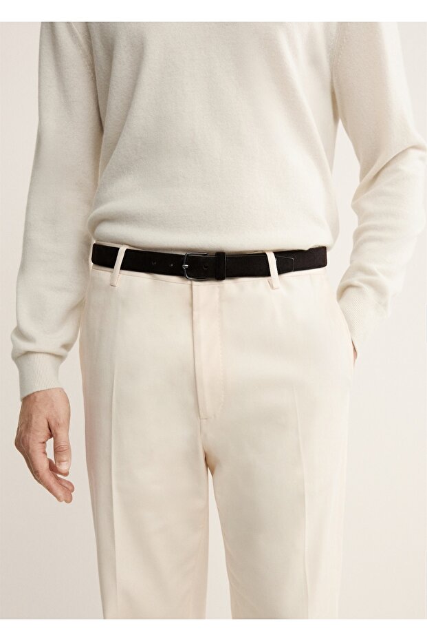 Regular fit pamuklu pantolon - 6