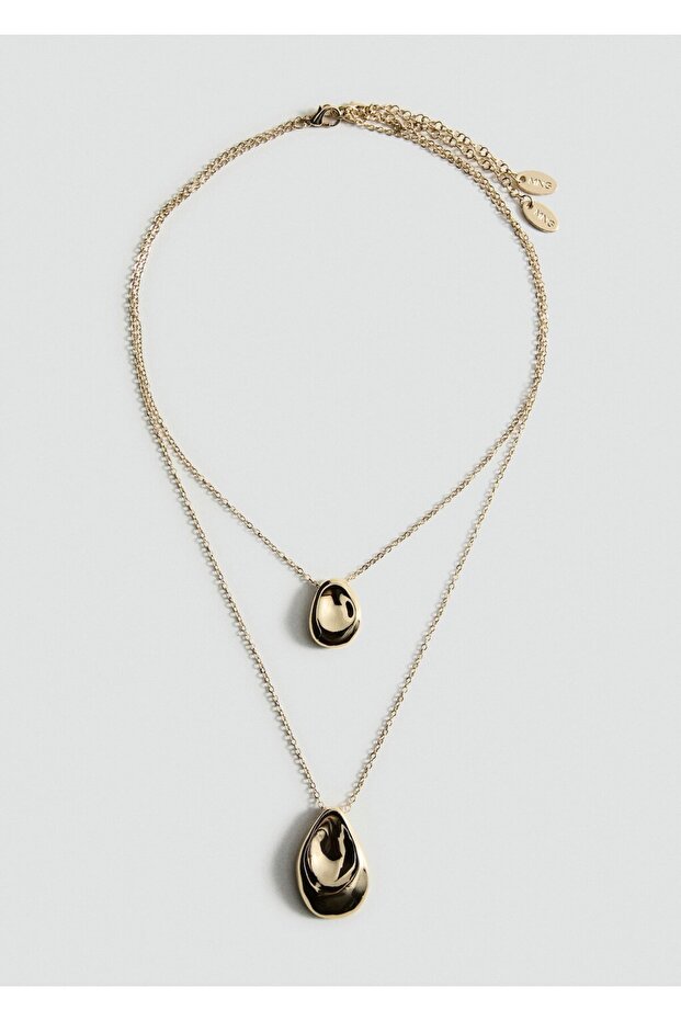 Damla çift kolye ucu - 2