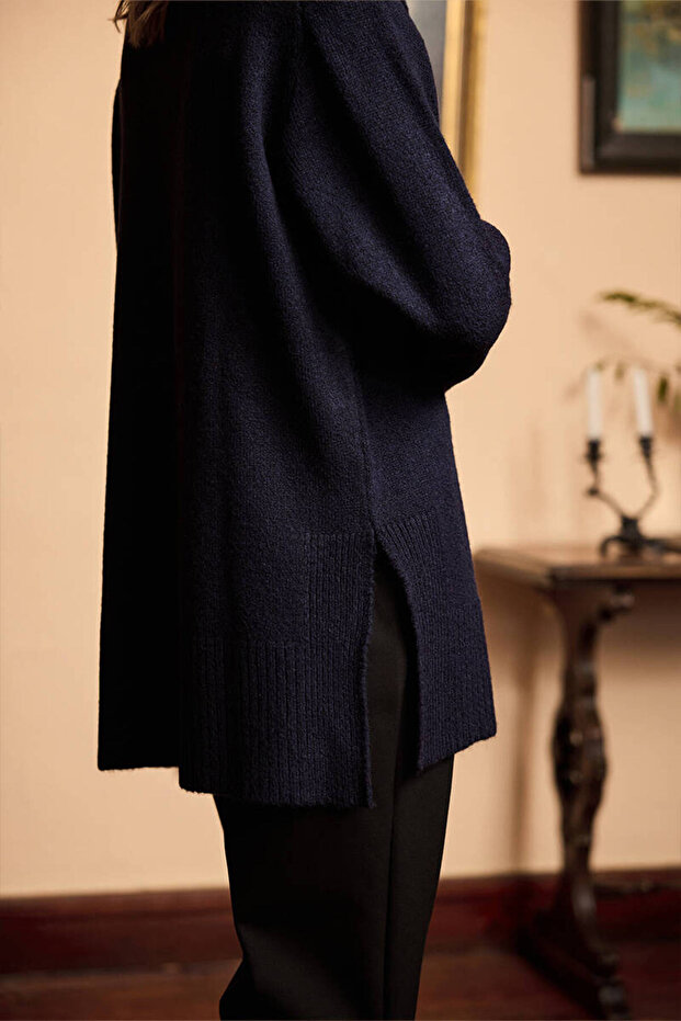 LACİVERT SOFT KAZAK - 8