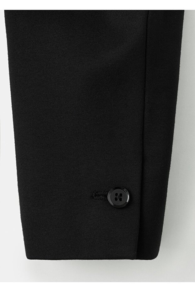 Dar kesim blazer ceket - 5