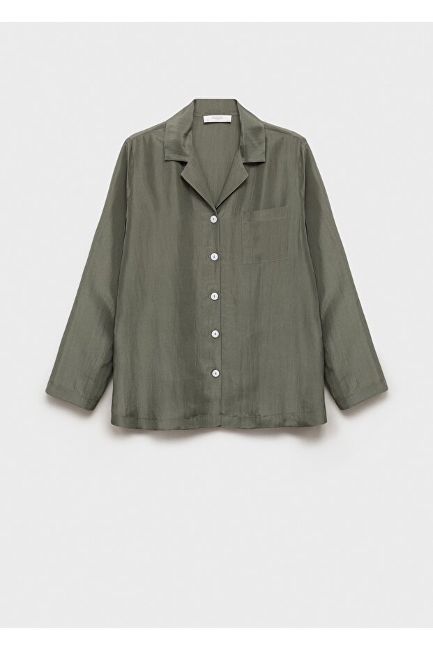 Uzun ipek gömlek - 3