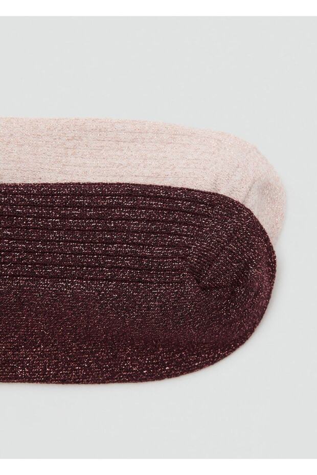 2'li fitilli simli çorap seti - 4