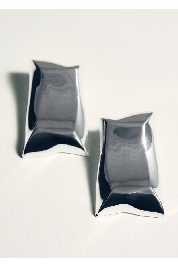 Amorf metal küpe - 3