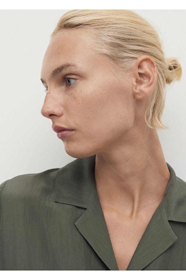 Uzun ipek gömlek - 6