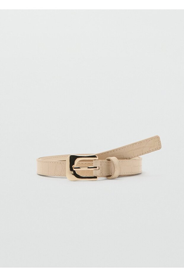 Timsah derisi görünümlü kemer - 2