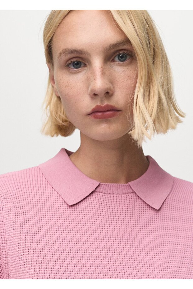 Gömlek yakalı kazak - 6