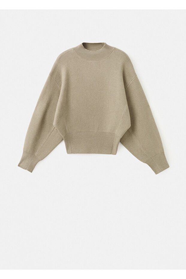 Perkins yaka oversize kazak - 3