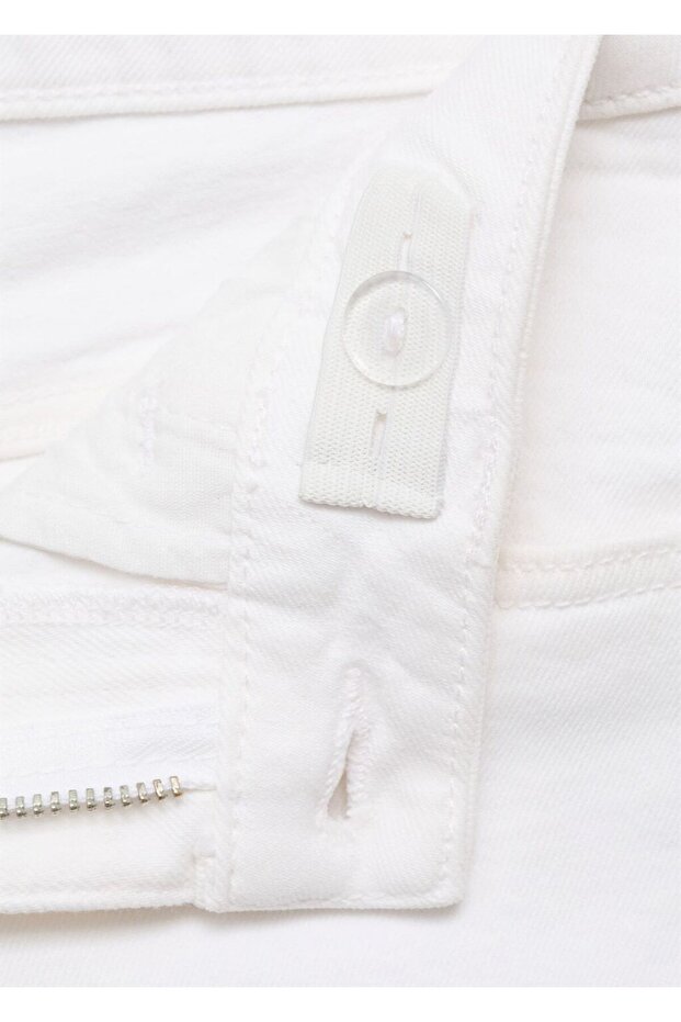 Denim bermuda şort - 3