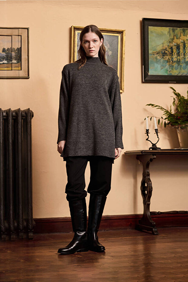 ANTRASİT SOFT KAZAK - 2